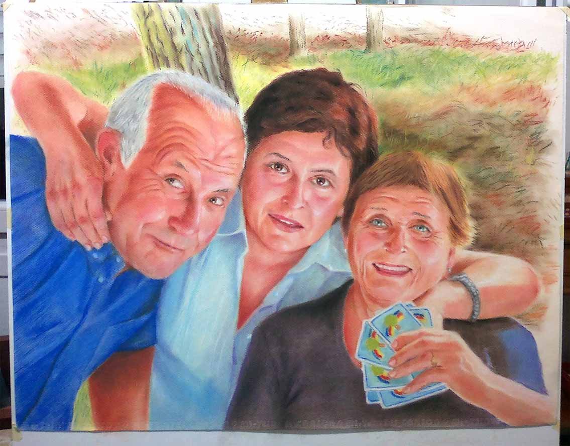 Retrato dibujo Outon