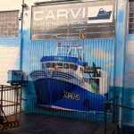Carvi Coruña_Outon_mural proceso