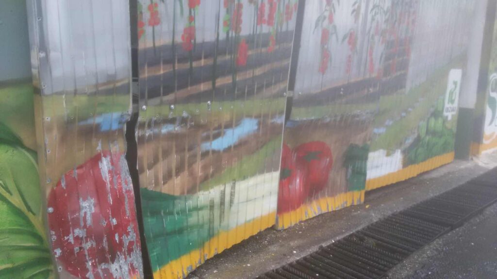 Cultiagro Laracha_mural detalle accidente_Outon