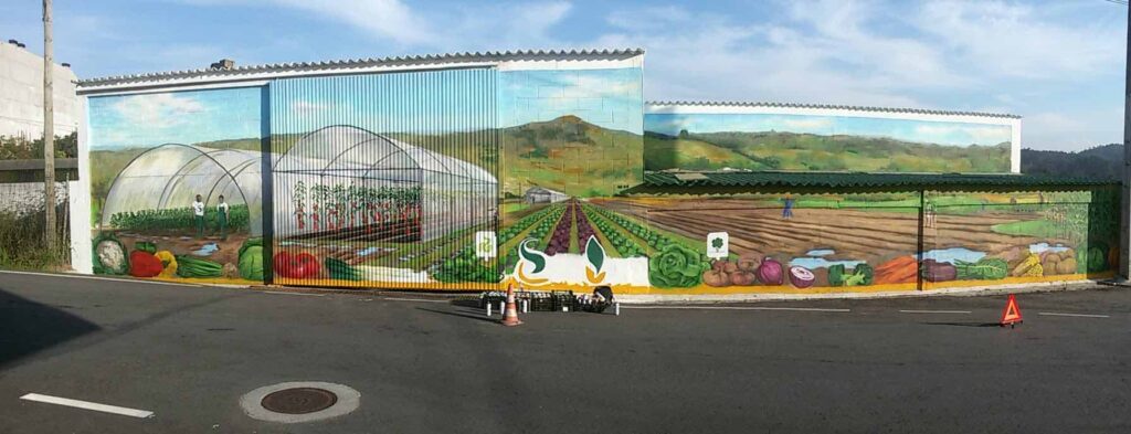 Cultiagro Laracha_mural panoramico completo_Outon