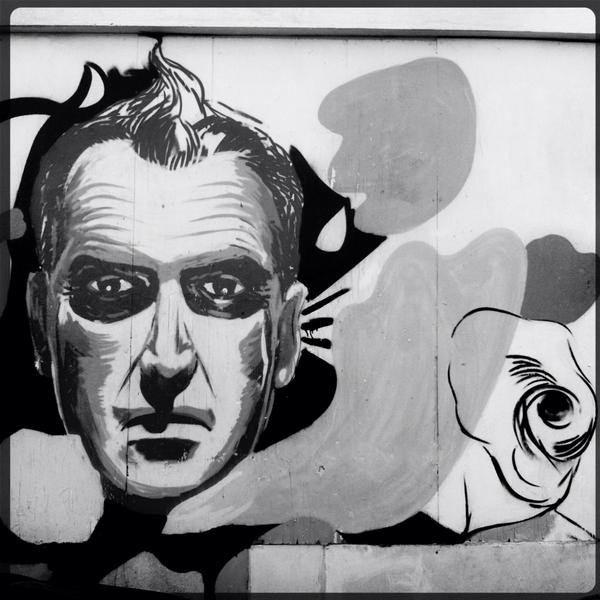 Graffiti art Alfred Hitchcock Vertigo_Leytonstone London_Pablo Outon_detail