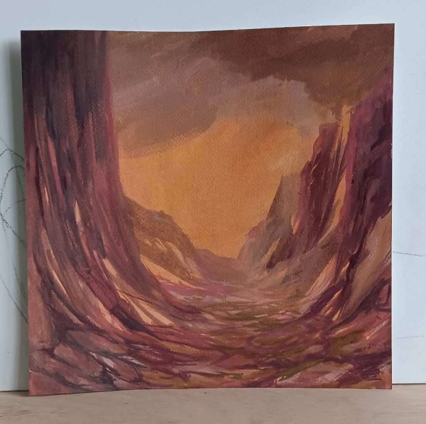 Dibujo paisaje rocoso Paisajes Interiores_Outon