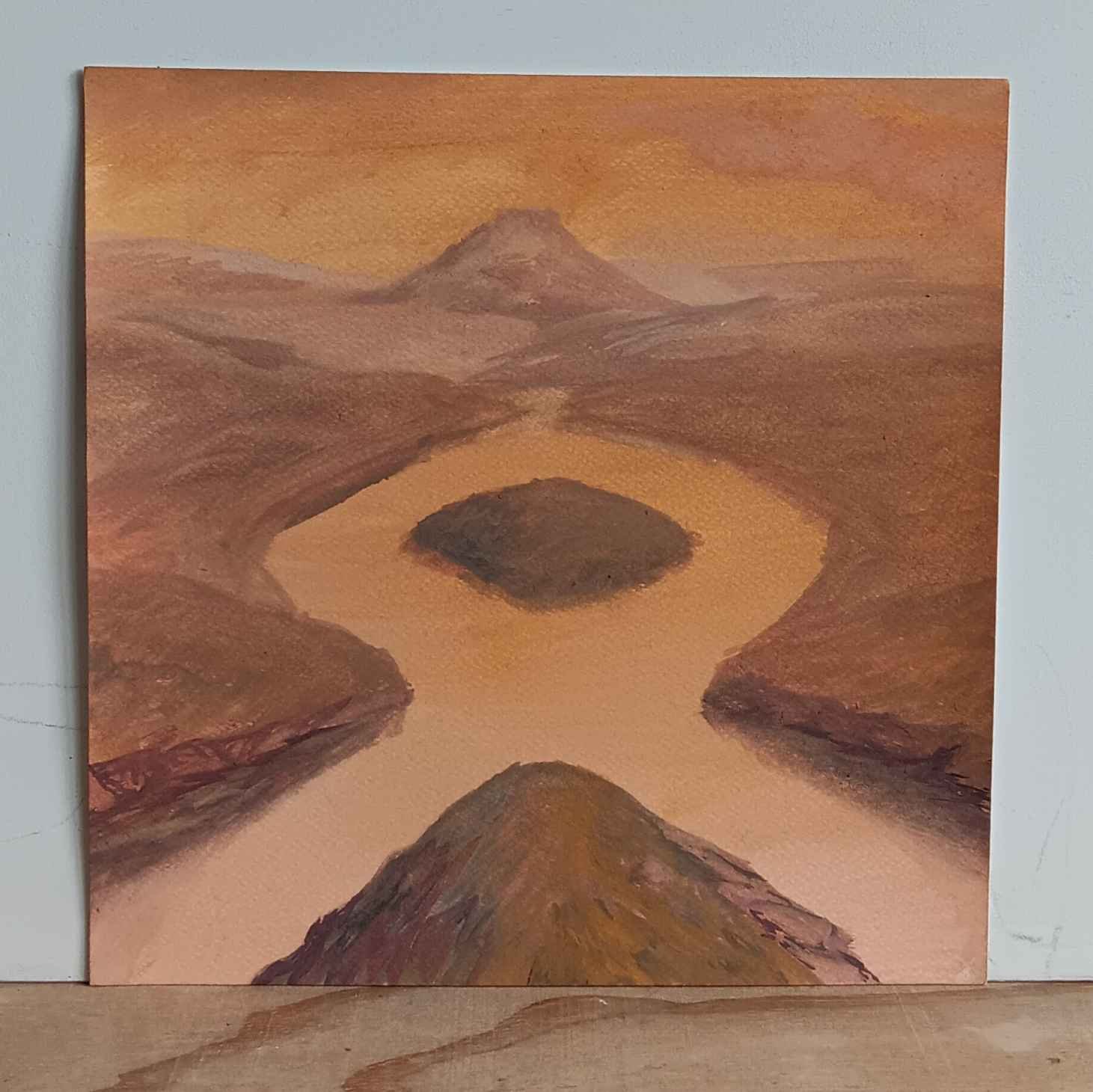 Dibujo de un rio runico