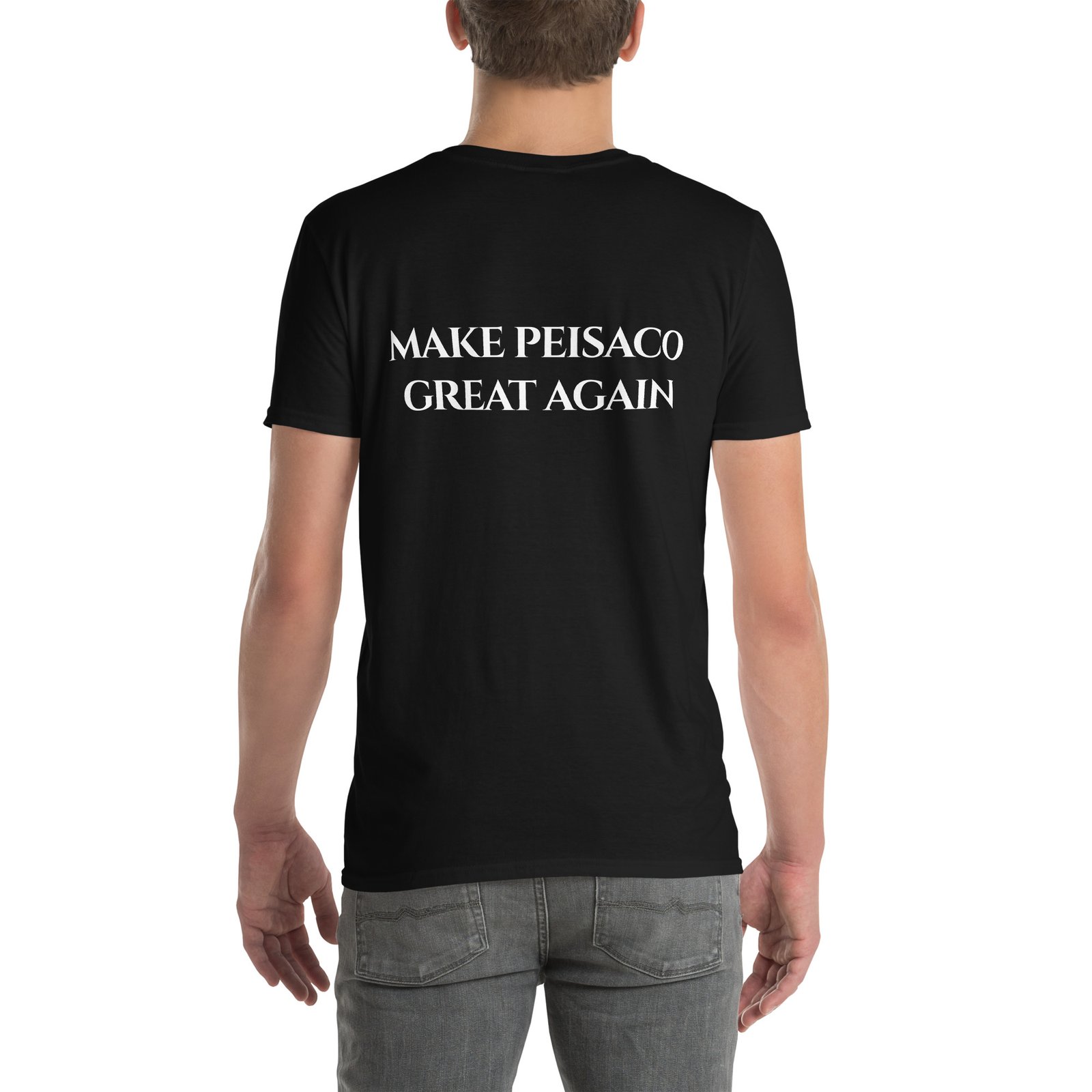Peisaco First | Camisola unissex mangas curtas - Imagen 5